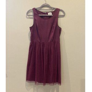 Mac + Jac Burgundy Dress